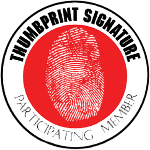 Thumbprint Signature - Decals